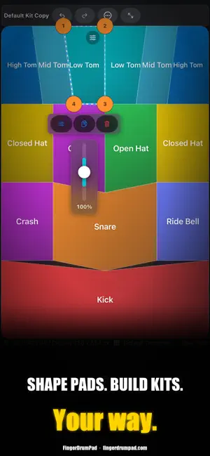 FingerDrumPad screenshot 2