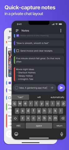 Notestream: Fast Notes to Self Screenshot 1 of 8