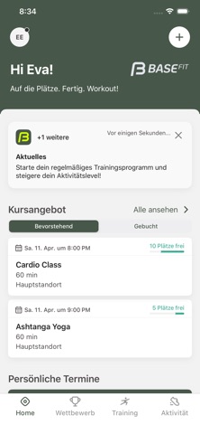 BaseFit screenshot