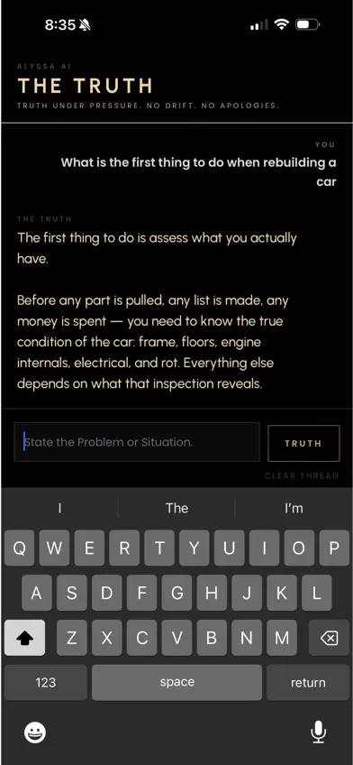 Alyssa AI | The Truth screenshot 5