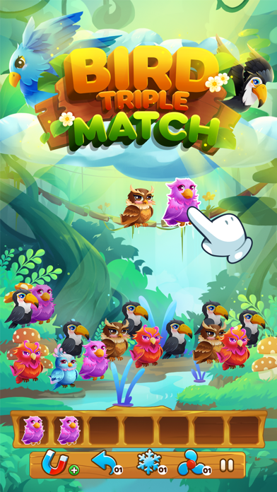 Bird Triple Match Screenshot