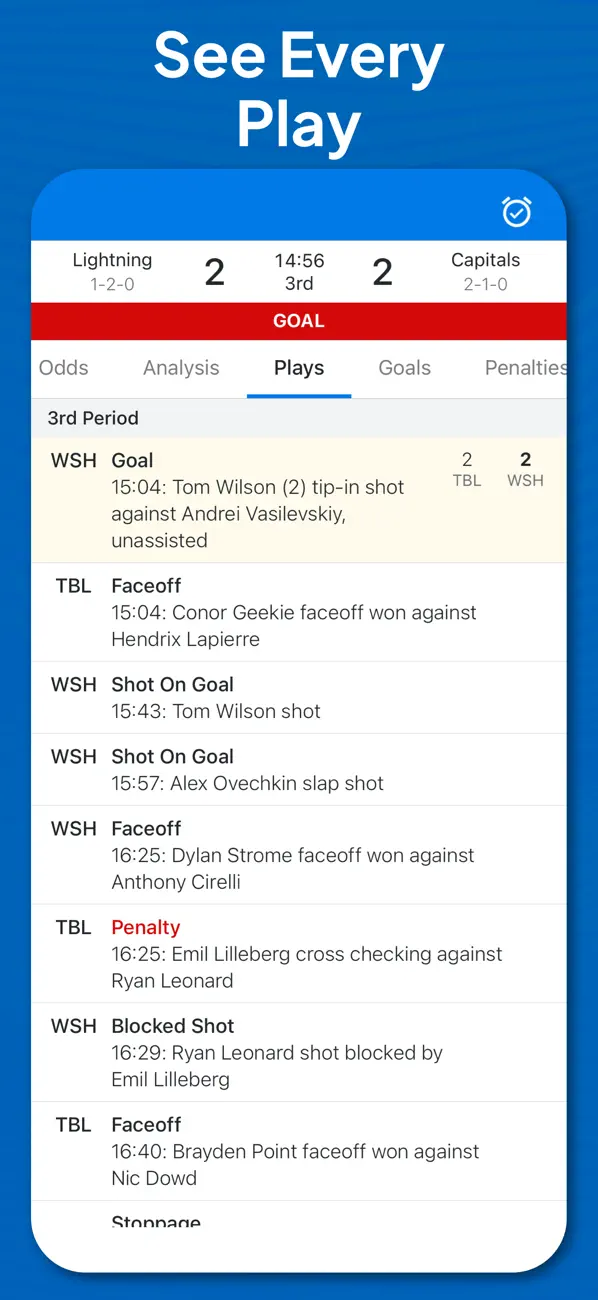 Screenshot #3 pour Superfan Sports : Hockey LNH