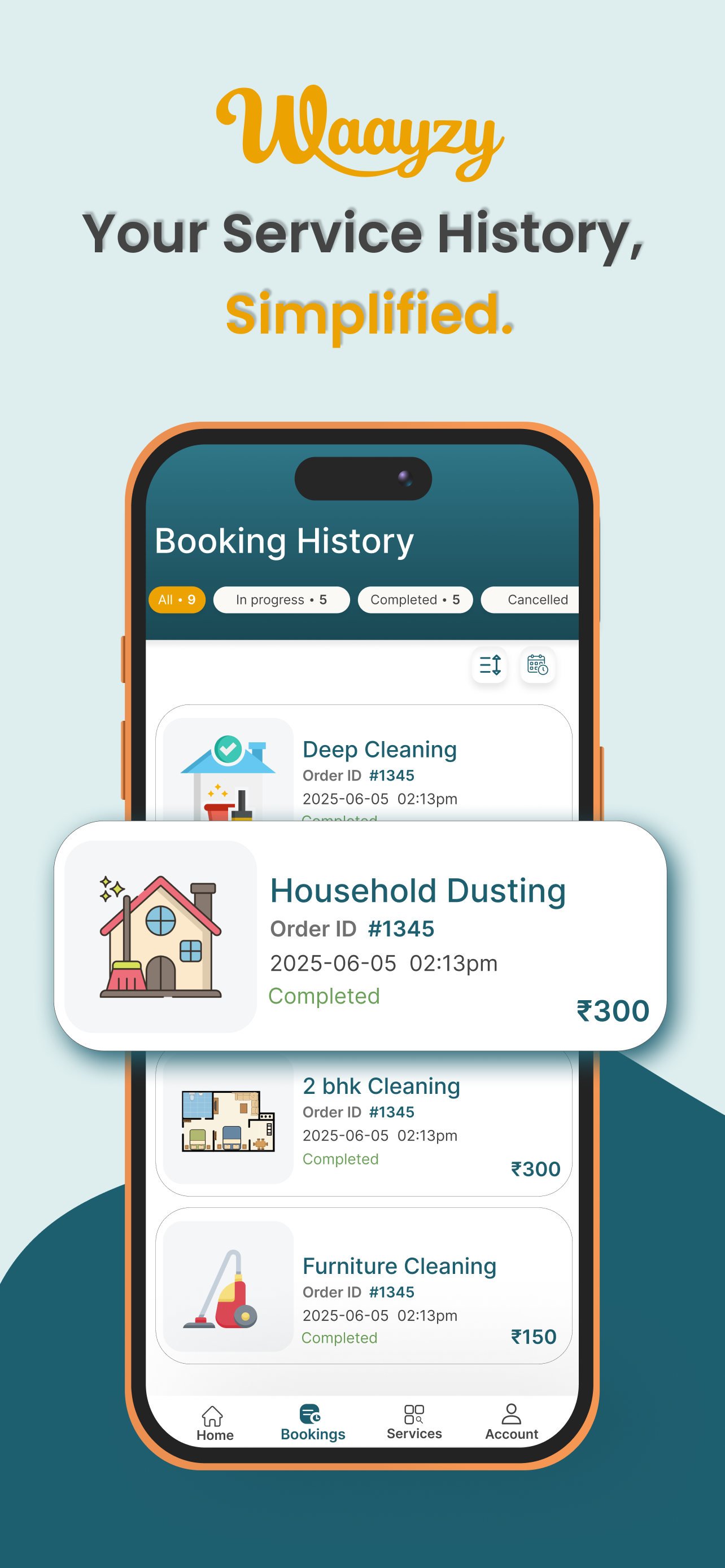 Waayzy : Book Services Anytime