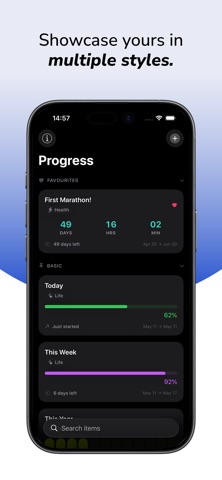 Minimalist Progress Screenshot 2 of 4