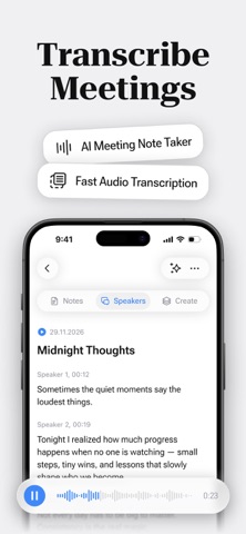 Speech to Text Voxio Notes Screenshot 2 of 10