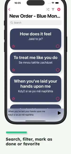 Vocabulary Player - MyPlaylist screenshot 4