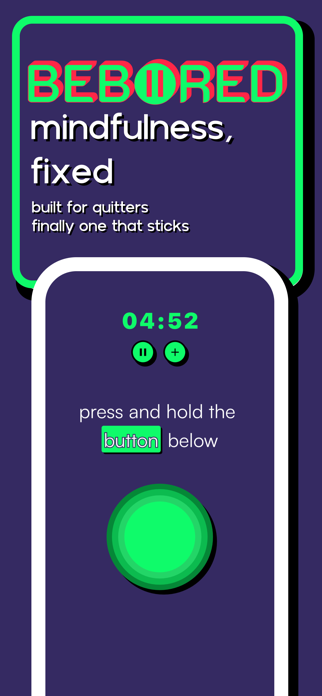 bebored: mindfulness, fixed Screenshot 1 of 5