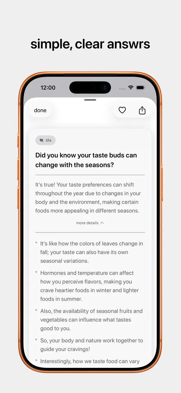 Screenshot #3 pour answr — be interested