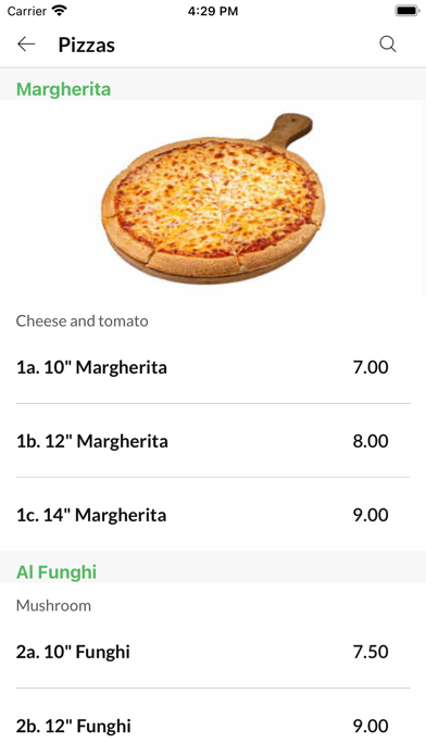 Rio Pizzeria. Screenshot