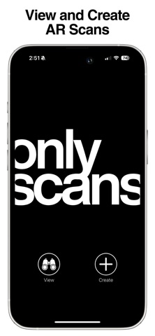 OnlyScans: Create AR Objects Screenshot 1 of 4