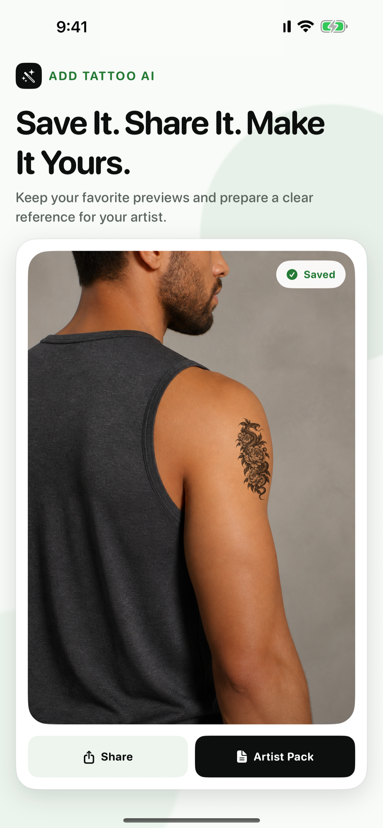 Add Tattoo To Photo screenshot 5