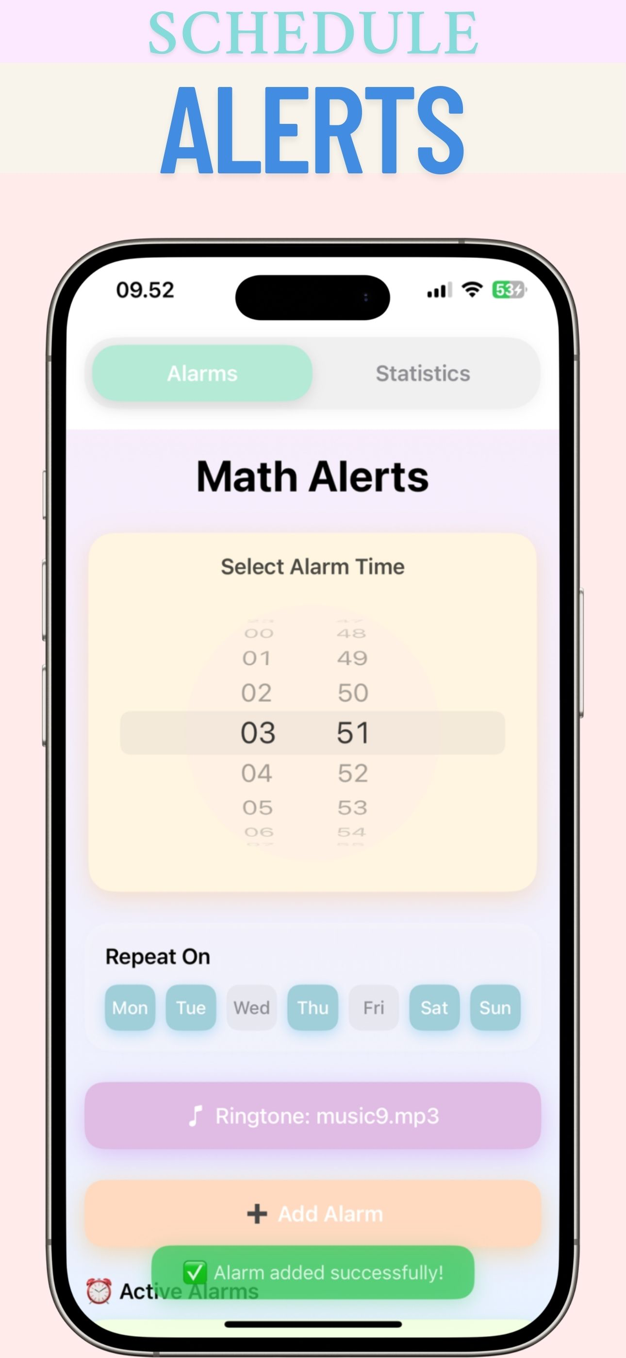 Alarm Math : Deep Sleep