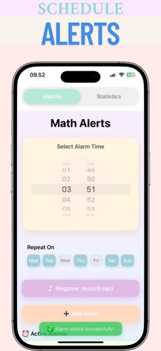 Alarm Math : Deep Sleep Screenshot 4 of 6