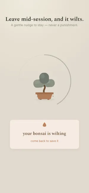 Bloomr: Focus Timer & Bonsai screenshot 3