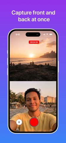 DualFrame: Dual Camera Video Screenshot 3 of 6