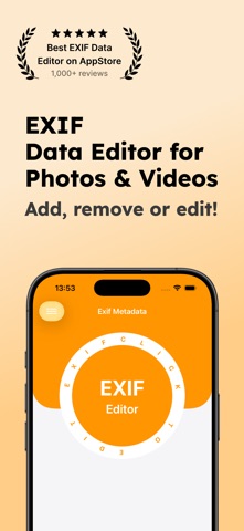 Exif Metadata Editor Tool Screenshot 1 of 8