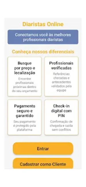 Diaristas Online screenshot 1