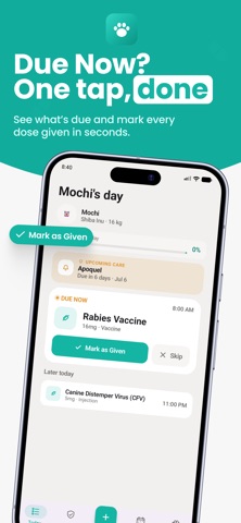 Pet Medicine Tracker Screenshot 2 of 6