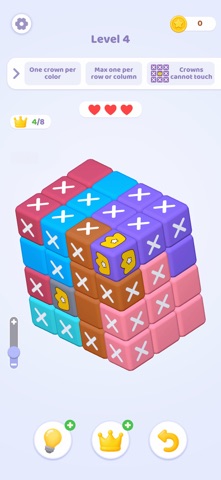 Crowndoku: Logic Puzzle Master iPhone screenshot
