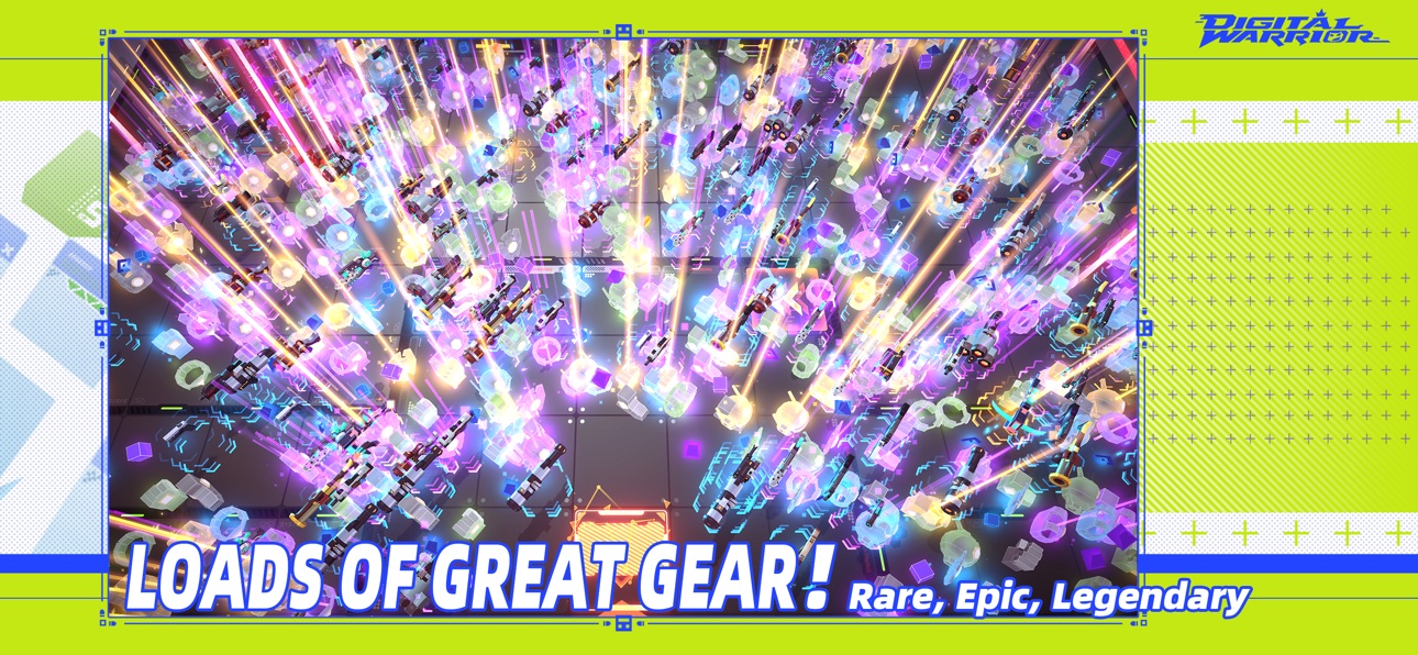 Digital Warriors iOS Mod IPA screenshot 4 - iOS game interface