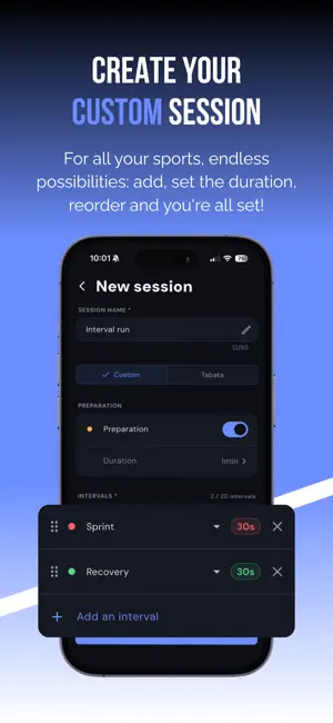 Session: Interval Timer screenshot 1