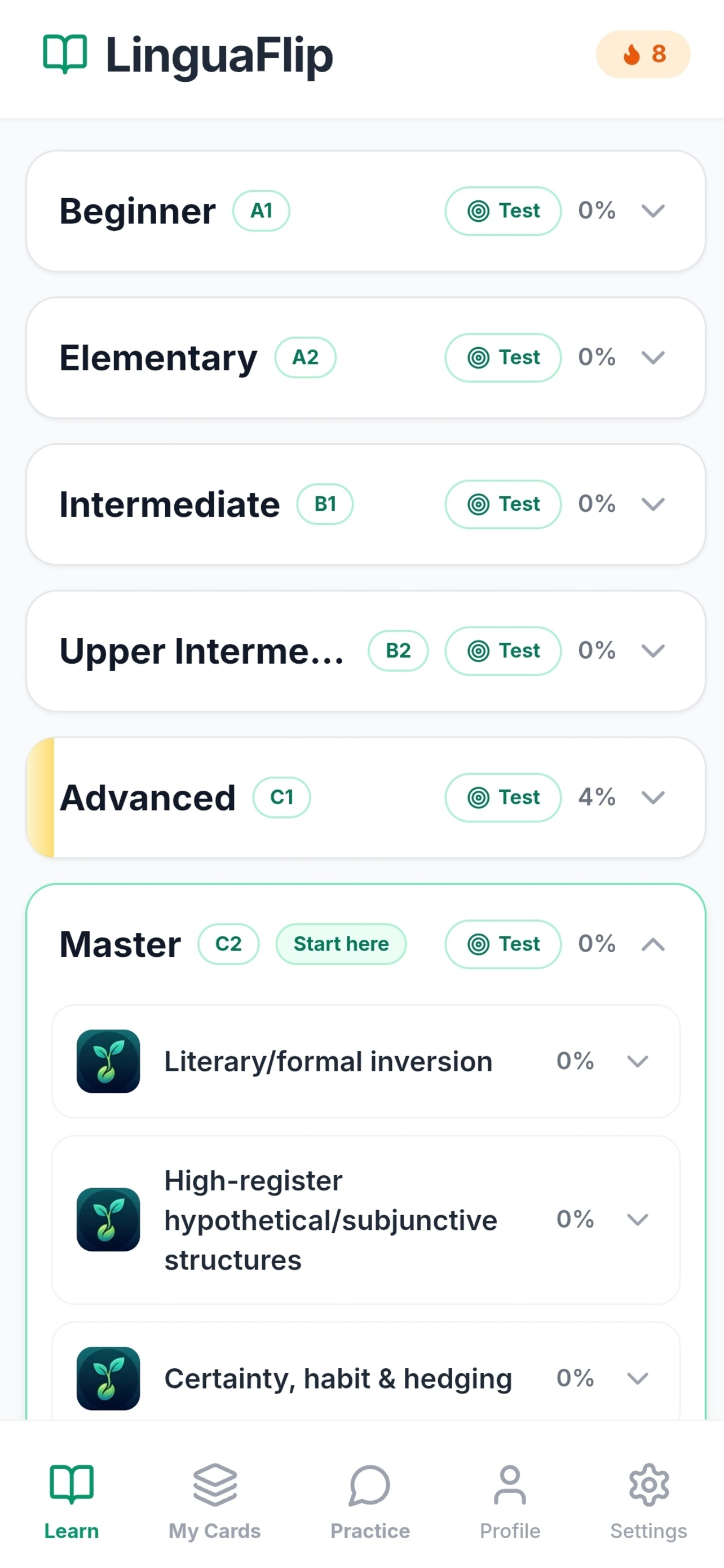 LinguaFlip screenshot 6