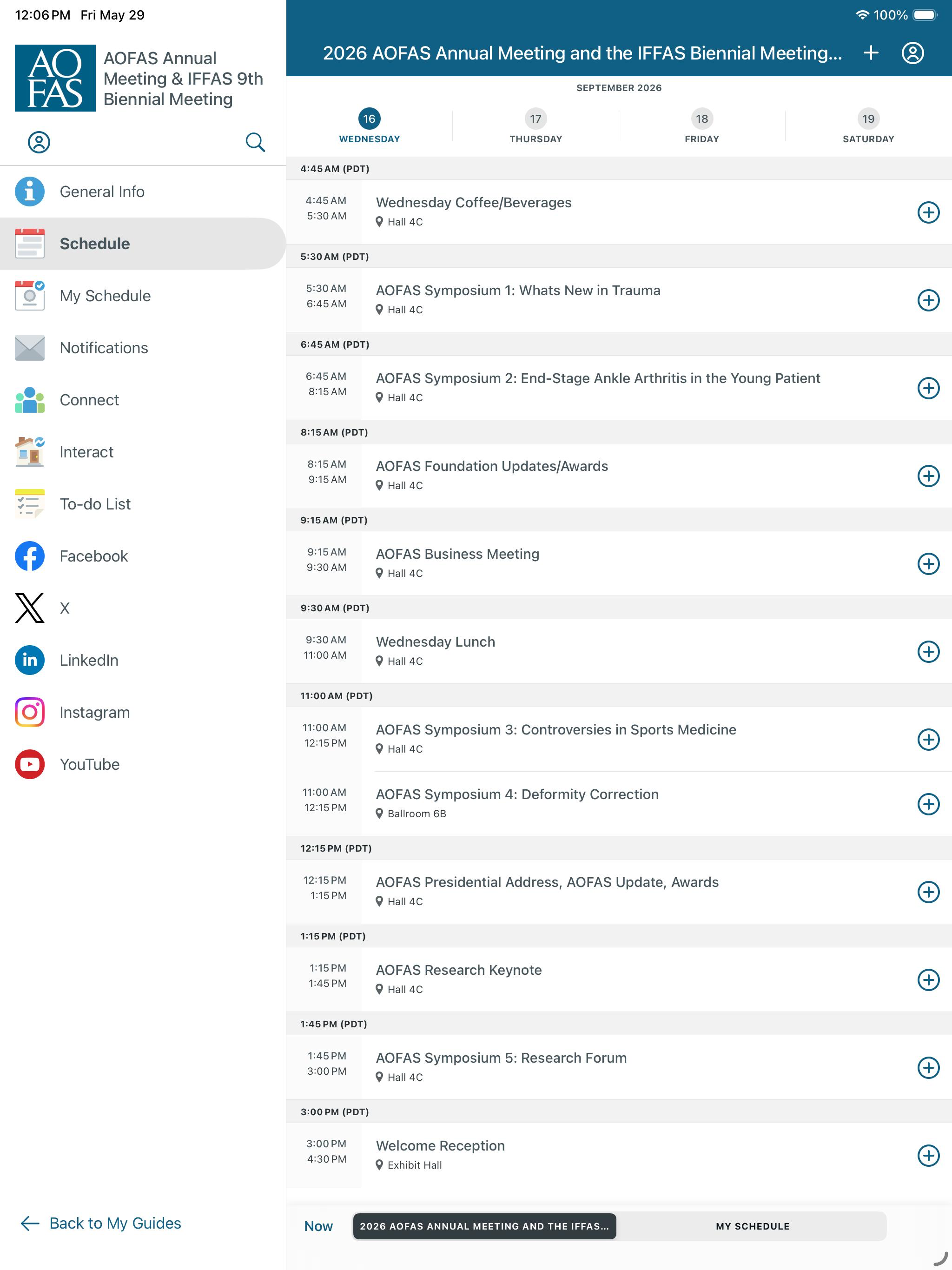 AOFAS Society App screenshot 14
