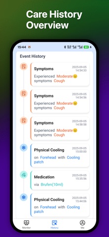 CuddleSense screenshot