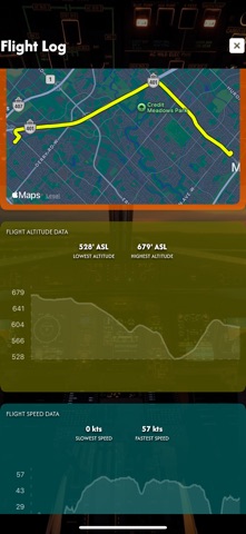 GA Flight Tracker screenshot