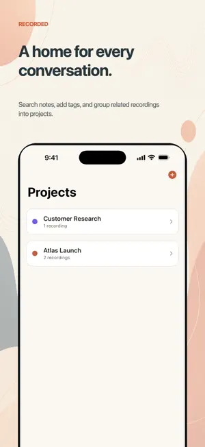 Recorded AI: Meeting Notes screenshot 3