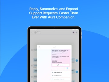 Customerly – AI Chat & Support iPad screenshot