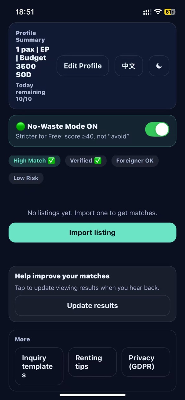 iPhone screenshot