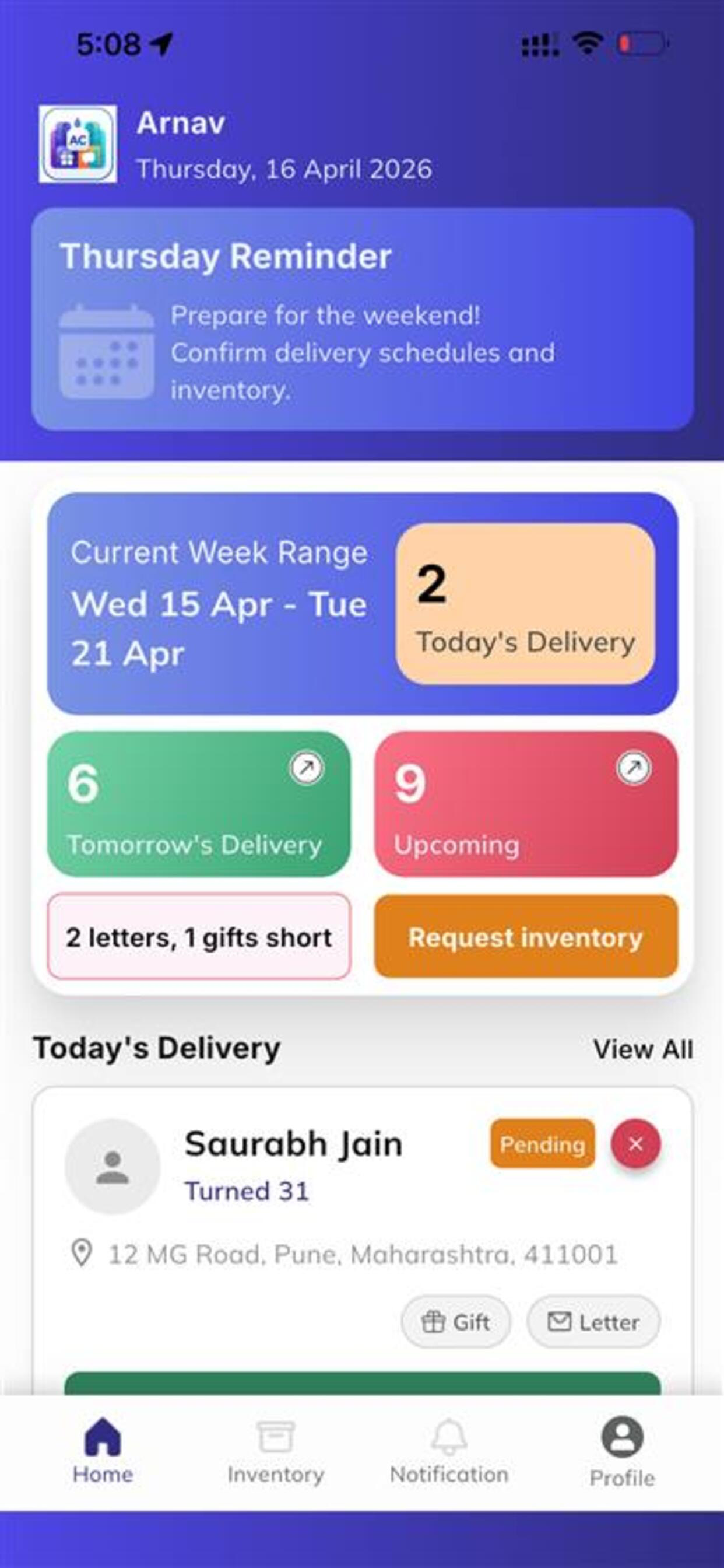 Assembly Coordinator App