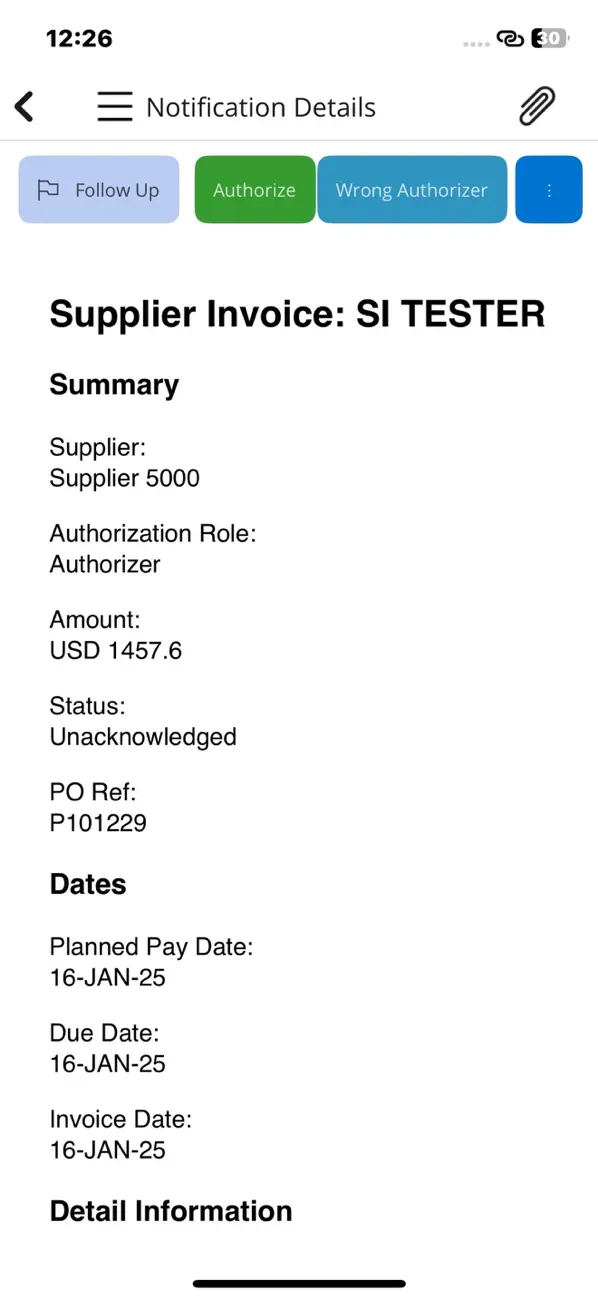 Screenshot #3 pour IFS Notify Me