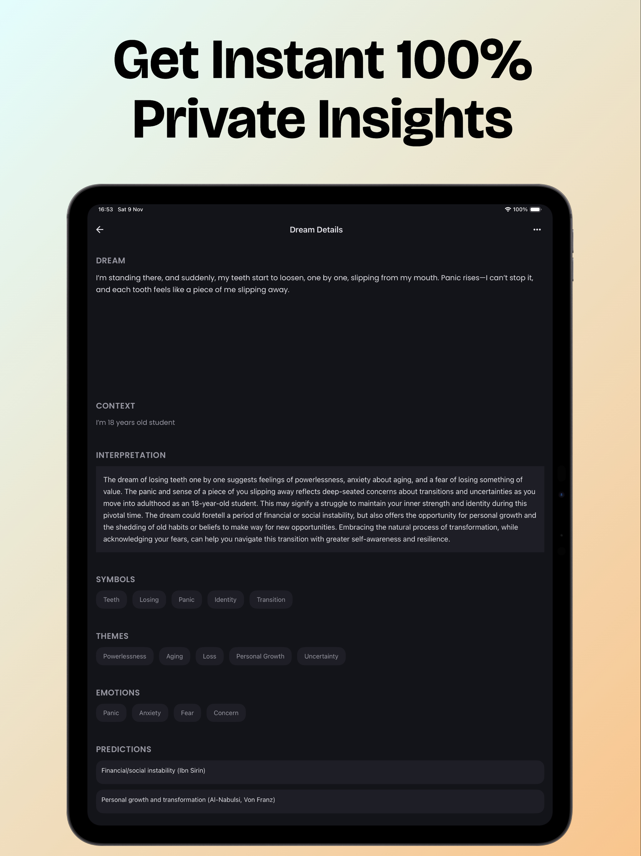 Dream Journal AI: Morph screenshot 10