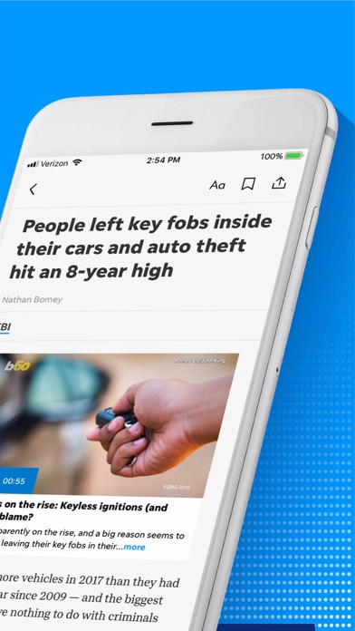 The Daily Reporter iPhone screenshot 3 - News app