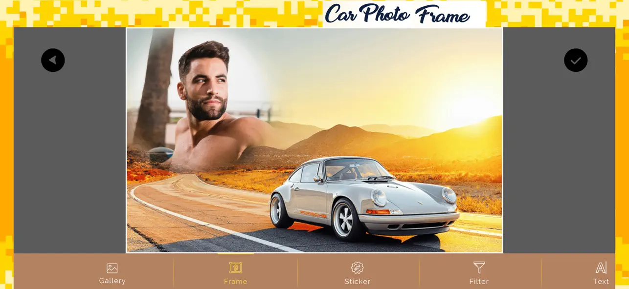 Screenshot #2 pour Car Photo Frame Cam - AutoGlam