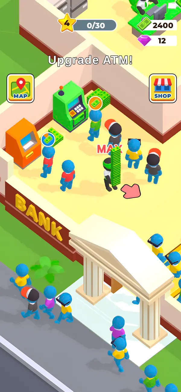 Screenshot #2 pour My Dream Bank - Tycoon Sim