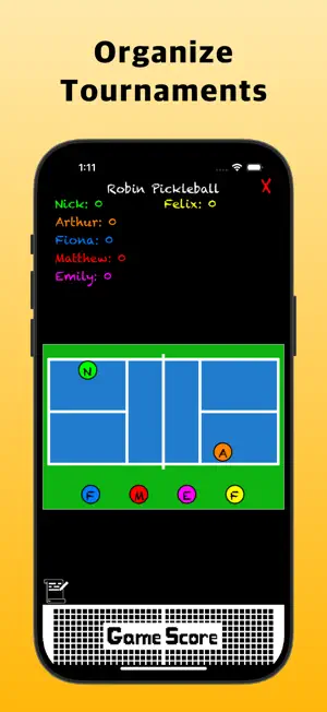 Robin Pickleball screenshot 4