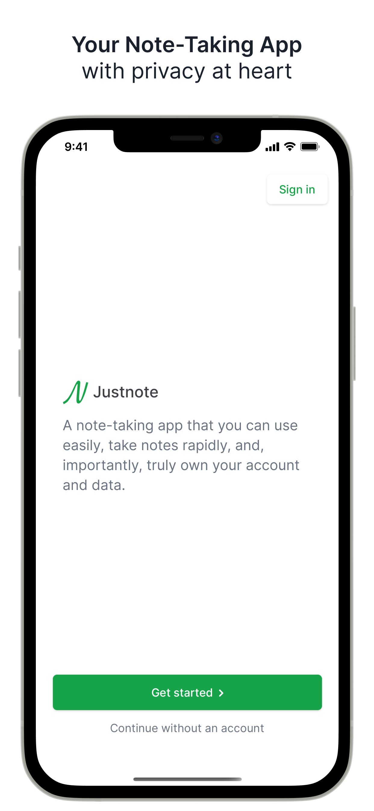 Justnote - Note Taking App