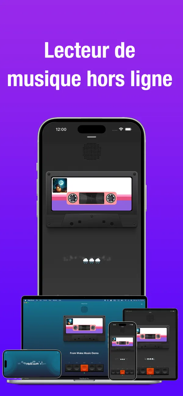 Screenshot #1 pour Wake Music Pro：Musique offline