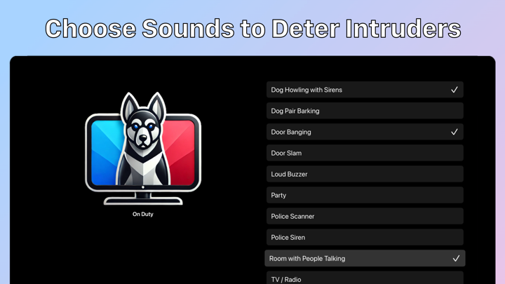 Screenshot #2 pour Guard Dog Security Alarm