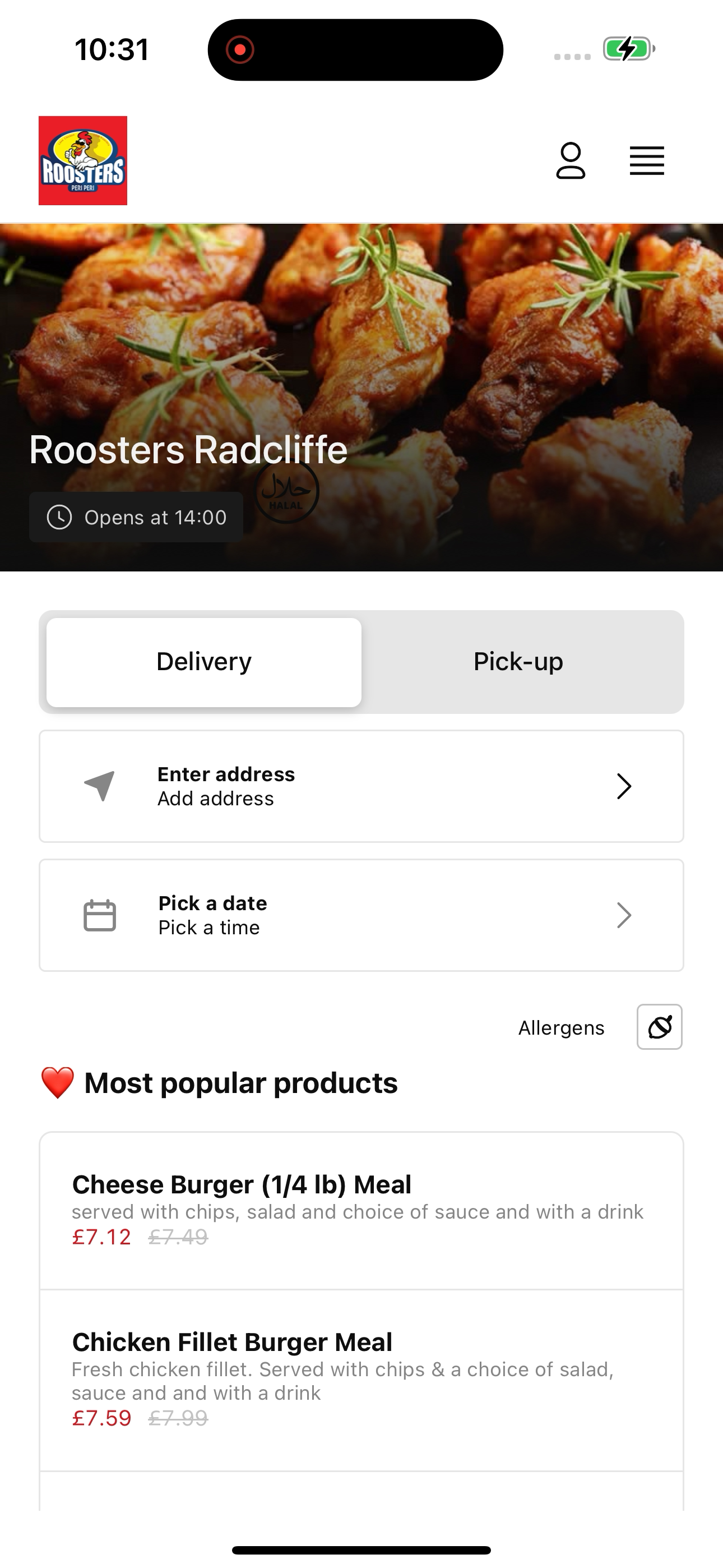 Roosters Radcliffe screenshot 3