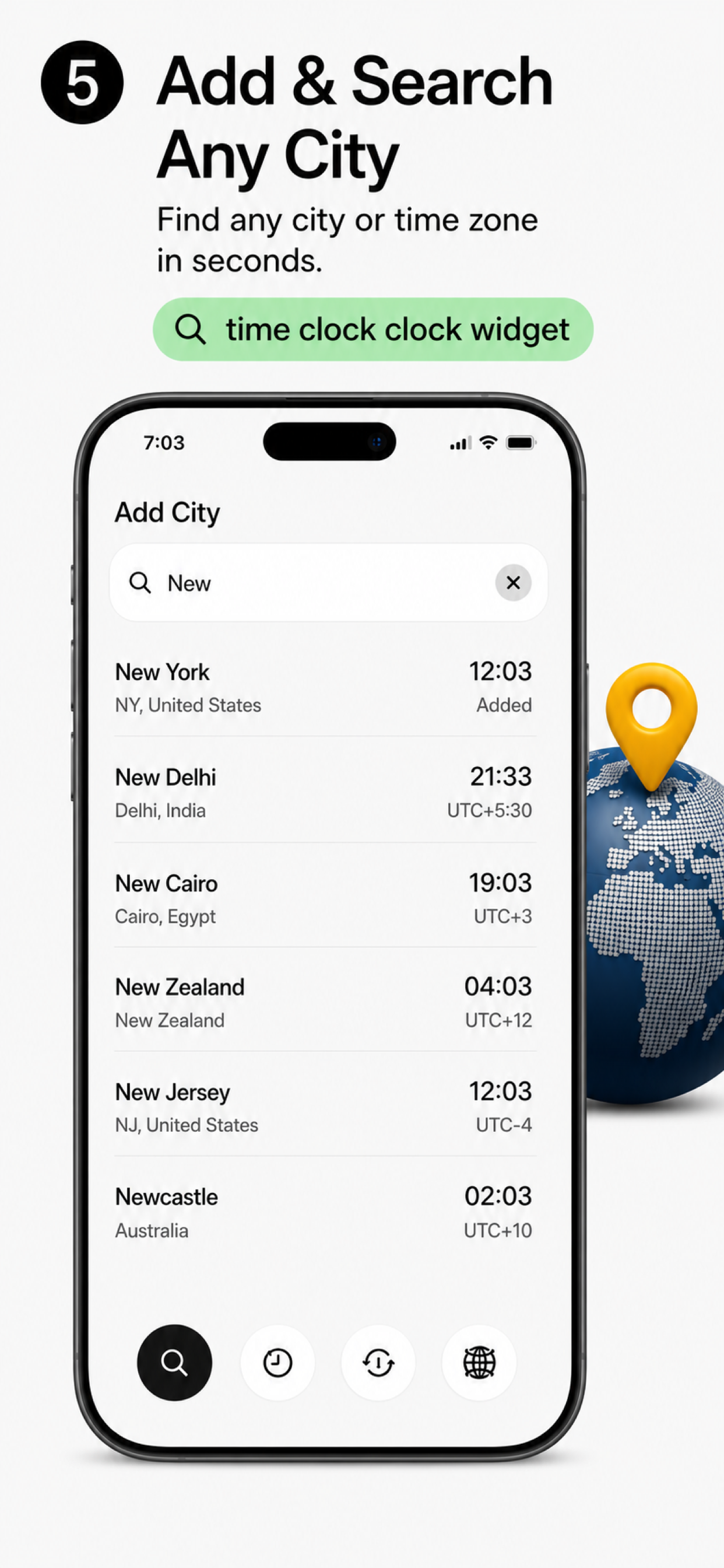 UTC Time Converter World Clock screenshot 5