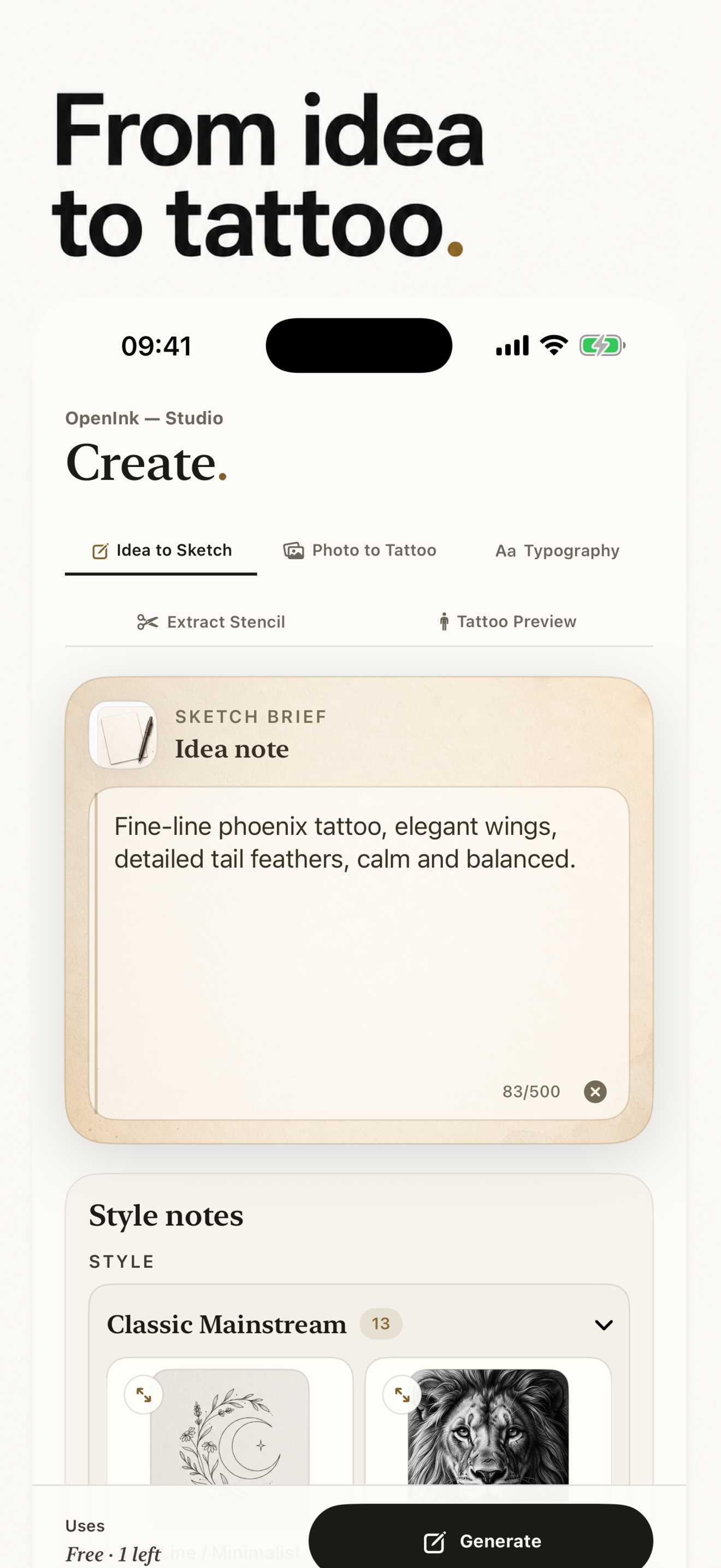 OpenInk: Tattoo Ideas & Design screenshot 2