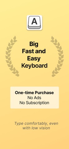 The Big Keyboard App Store preview screenshot 1