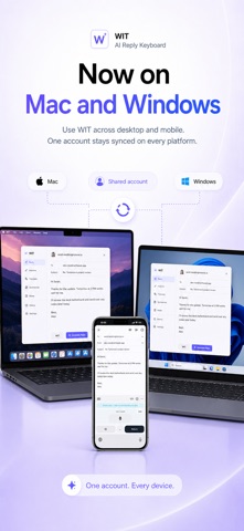 Wit: Voice Keyboard & AI Reply Screenshot 4 of 7