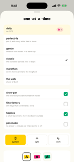 one at a time: word ladder screenshot 3