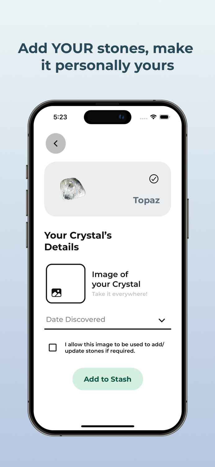 Stash - Crystals  Stones