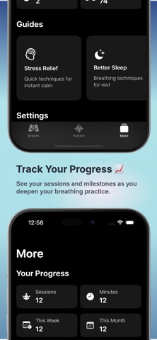 XHALE: Mindful Breathing screenshot